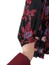 Reiss 100% Viscose Floral Multi Color Black Cocktail Dress Size 8 - photo 2
