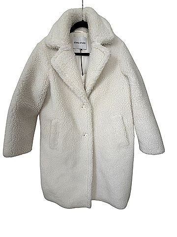 STAND STUDIO Lisen Faux Fur Coat (view 1)