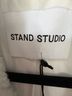 STAND STUDIO Solid White Coat Size 4 - photo 3