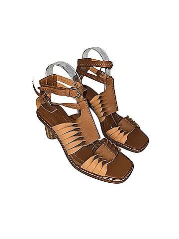 Ulla Johnson Meerkat Madeira Heels (view 1)