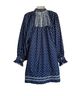 DÔEN Floral Blue White Casual Dress Size M - photo 2