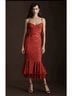 V. Chapman Red Cocktail Dress Size 10 - photo 5