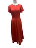 Reiss Red Cocktail Dress Size 4 - photo 1