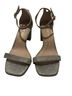 Stuart Weitzman Silver Heels Size 7 - photo 2