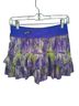 Ivivva Floral Multi Color Purple Green Active Skort Size 14 - photo 2