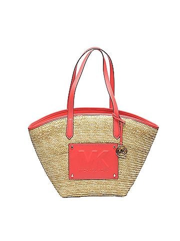 Michael Kors Michael Kors Kimber Canvas Basket Bag, Pink, 35T2G7KT71 (view 1)