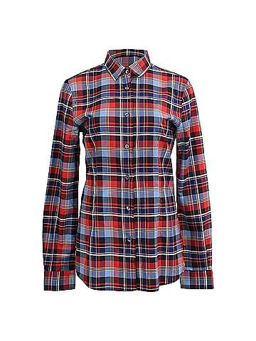Dolce & Gabbana Dolce & Gabbana Plaid Button Down Shirt in Multicolor Cotton (view 1)