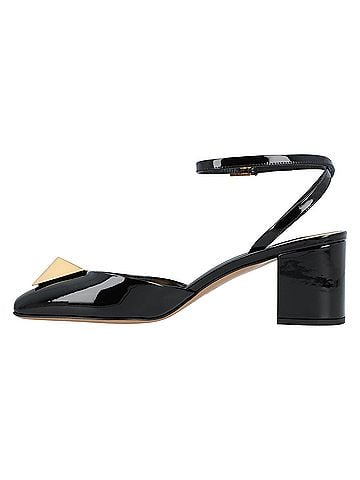 Mario Valentino Valentino One Stud Pump Black (view 2)