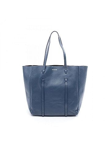 Balenciaga Balenciaga Everyday Tote S Leather Bag, Women's, Blue (view 1)