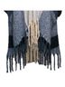 Adrienne Vittadini Plaid Multi Color Poncho One size - photo 5