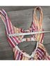 Tularosa Stripes Multi Color One Piece Swimsuit Size XXS - photo 7