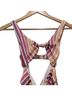 Tularosa Stripes Multi Color One Piece Swimsuit Size XXS - photo 2