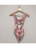 Tularosa Stripes Multi Color One Piece Swimsuit Size XXS - photo 6