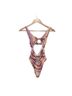 Tularosa Stripes Multi Color One Piece Swimsuit Size XXS - photo 1