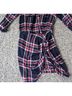 Likely Plaid Red Black White Casual Dress Size 4 - photo 4