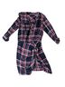 Likely Plaid Red Black White Casual Dress Size 4 - photo 1