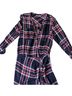 Likely Plaid Red Black White Casual Dress Size 4 - photo 2