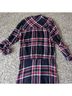 Likely Plaid Red Black White Casual Dress Size 4 - photo 5