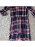 Likely Plaid Red Black White Casual Dress Size 4 - photo 10