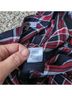 Likely Plaid Red Black White Casual Dress Size 4 - photo 9