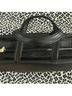 Henri Bendel Animal Print Black Leather Satchel One size - photo 6