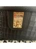 Henri Bendel Animal Print Black Leather Satchel One size - photo 4