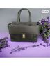 Henri Bendel Animal Print Black Leather Satchel One size - photo 8