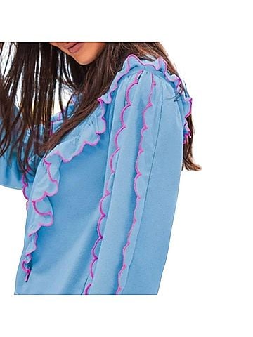 Lilly Pulitzer Lilly Pulitzer Suzy Scalloped  Sweatshirt (view 2)