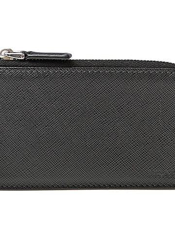 Prada Prada Fragment Case, Card Coin Leather, Nero Black (view 1)
