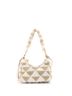 Prada 100% Shearling Tan Re-Edition Shoulder Bag Shearling Mini One size - photo 4