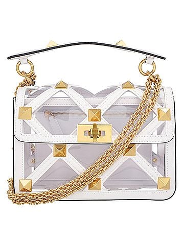 Mario Valentino Valentino Roman Stud Bag Transparent (view 1)
