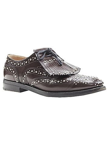 Church's Church's Burwood silver studded brogue (view 2)