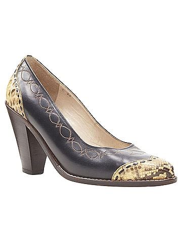 Comme des Garçons Comme Des Garcons leather western cuban heel (view 2)