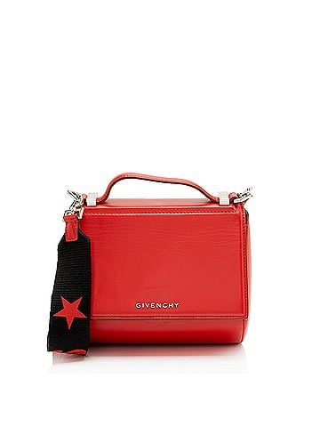 Givenchy Givenchy Calfskin Pandora Box Logo Strap Mini Shoulder Bag (view 1)
