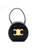 Céline 100% Other Black Round Box Bag Lizard One size - photo 1