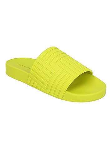Bottega Veneta Bottega Veneta Resort Slides Kiwi (view 1)