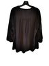 Torrid Solid Black Long Sleeve Blouse Size 1 - photo 2