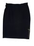 St. John Solid Black Casual Skirt Size 12 - photo 2