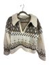 Jonathan Simkhai Aztec Or Tribal Print Multi Color Pullover Sweater Size L - photo 1