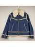 Rag & Bone 100% Cotton 100% Leather 100% Polyester Blue White Jacket Size XS - photo 4