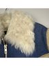 Rag & Bone 100% Cotton 100% Leather 100% Polyester Blue White Jacket Size XS - photo 7