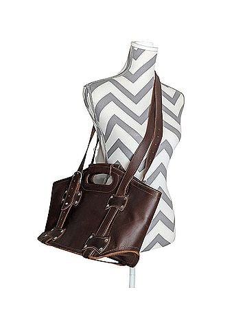 Saddleback Leather Company Chestnut Leather Tote (view 2)