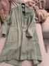 Vince. Green Wool Coat Size XS - photo 4