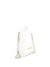 Chanel 100% Leather White 22 Chain Backpack Quilted Calfskin Medium One size - photo 4