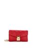 Louis Vuitton 100% Leather Red Saint Germain Pochette Monogram Empreinte Leather One size - photo 1