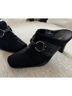 Aerosoles Black Mule/Clog Size 5 1/2 - photo 4