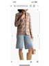 Maje Checkered-gingham Brown Blue Blazer Size 6 - photo 5