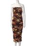 Veronica Beard Floral Multi Color Cocktail Dress Size 6 - photo 6