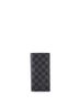 Louis Vuitton 100% Coatead Canvas Black Brazza Wallet Damier Graphite One size - photo 1