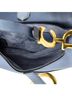 Christian Dior 100% Leather Blue Saddle Handbag Leather Mini One size - photo 5
